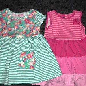 Girls dresses size 3t, used in great condition